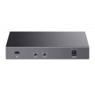TP-Link LS108GP Настольный коммутатор с 8 гигабитными портами PoE+, бюджет PoE — 62 Вт, стальной корпус