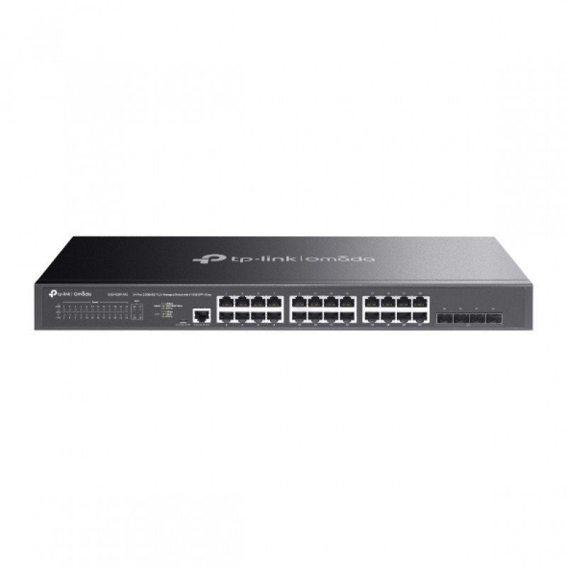 TP-Link SG3428X-M2 Omada управляемый коммутатор Omada уровня 2+ с 24 портами 2,5 Гбит/с и 4 портами SFP+