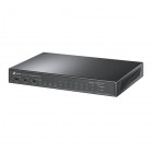 TP-Link TL-SL1311P Неуправляемый PoE-коммутатор (8 портов PoE+ 10/100 Мбит/с, 2 гигабитных порта без РоЕ и 1 слот SFP)