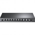 TP-Link TL-SL1311P Неуправляемый PoE-коммутатор (8 портов PoE+ 10/100 Мбит/с, 2 гигабитных порта без РоЕ и 1 слот SFP)