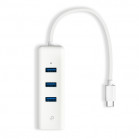 TP-Link UE330C 3-портовый концентратор USB 3.0 Type-C с гигабитным Ethernet-адаптером