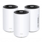 TP-Link Deco PX50(3-pack) Домашняя Mesh-система Wi-Fi 6 AX3000 с поддержкой Powerline G1500