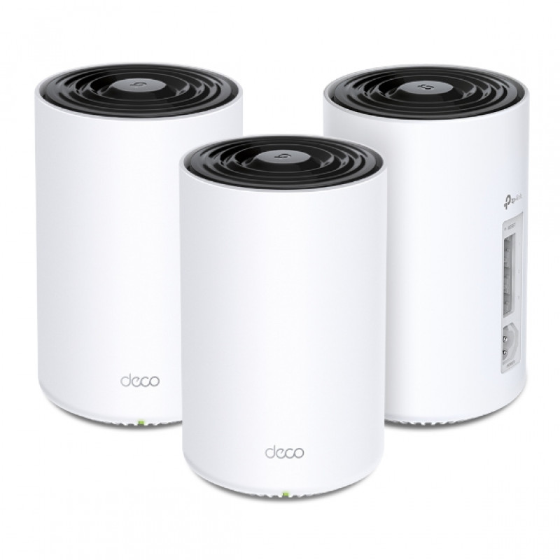 TP-Link Deco PX50(3-pack) Домашняя Mesh-система Wi-Fi 6 AX3000 с поддержкой Powerline G1500