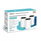 TP-Link Deco PX50(3-pack) Домашняя Mesh-система Wi-Fi 6 AX3000 с поддержкой Powerline G1500