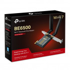 TP-Link Archer TBE400E BE6500 Трехдиапазонный беспроводной PCI Express-адаптер Wi-Fi 7 с поддержкой Bluetooth 5.4