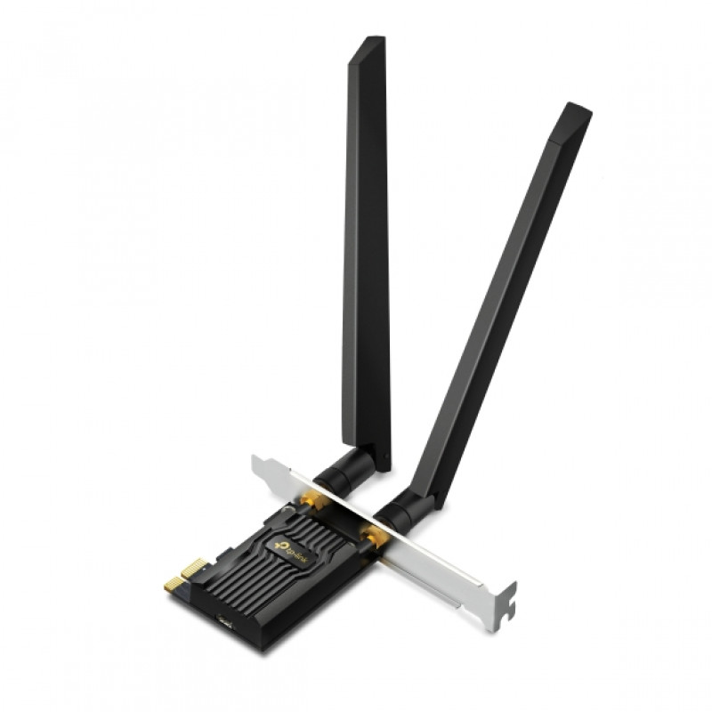TP-Link Archer TXE72E Треххдиапазонный беспроводной PCIe-адаптер Wi-Fi 6E AXE5400 с поддержкой Bluetooth 5.3