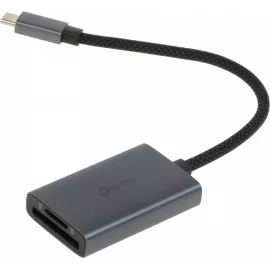Устройство чтения карт памяти USB Type-C TP-Link UA440C серый