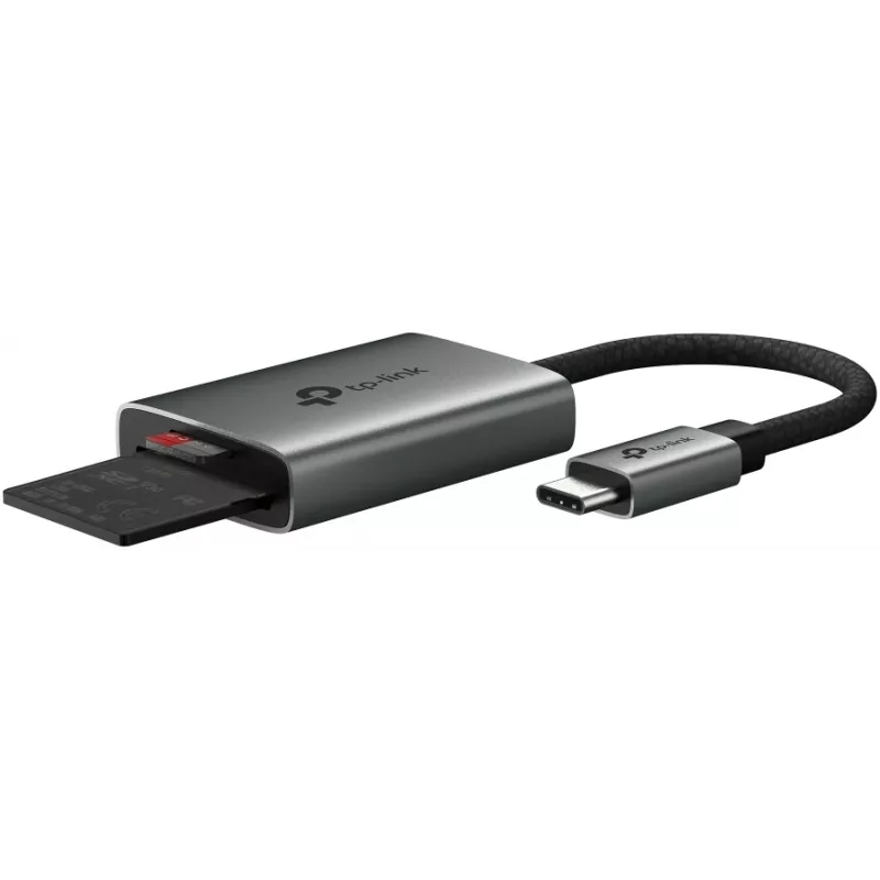 Устройство чтения карт памяти USB Type-C TP-Link UA430C серый