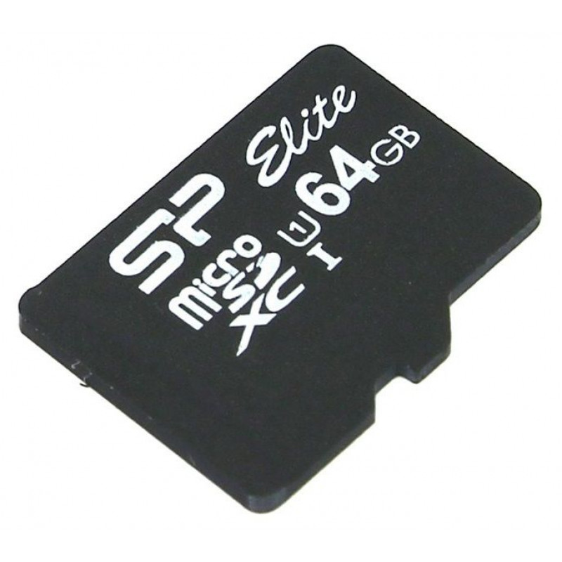 Флеш карта microSDXC 64GB Silicon Power SP064GBSTXBU1V10 w/o adapter