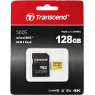 Флеш карта microSDXC 128GB Transcend TS128GUSD500S 500S w/o adapter