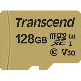 Флеш карта microSDXC 128GB Transcend TS128GUSD500S 500S w/o adapter