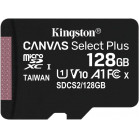 Флеш карта microSDXC 128GB Kingston SDCS2/128GBSP Canvas Select Plus w/o adapter