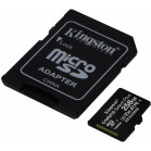 Флеш карта microSDXC 256GB Kingston SDCS2/256GB Canvas Select Plus + adapter