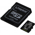 Флеш карта microSDXC 512GB Kingston SDCS2/512GB Canvas Select Plus + adapter