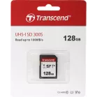 Флеш карта SDXC 128GB Transcend TS128GSDC300S w/o adapter