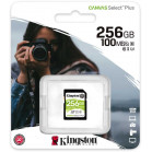 Флеш карта SDXC 256GB Kingston SDS2/256GB Canvas Select Plus w/o adapter