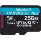 Флеш карта microSDXC 256GB Kingston SDCG3/256GBSP Canvas Go! Plus w/o adapter