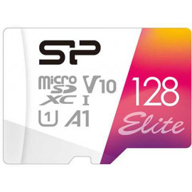 Флеш карта microSDXC 128GB Silicon Power SP128GBSTXBV1V20SP Elite + adapter