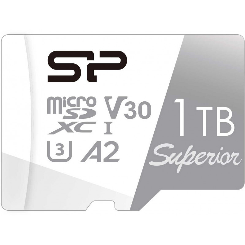Флеш карта microSDXC 1TB Silicon Power SP001TBSTXDA2V20SP Superior + adapter Флеш карта microSDXC 1TB Silicon Power SP001TBSTXDA2V20SP Superior + adapter