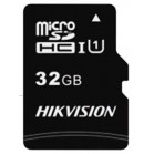 Флеш карта microSDHC 32GB Hikvision HS-TF-C1(STD)/32G/ZAZ01X00/OD w/o adapter