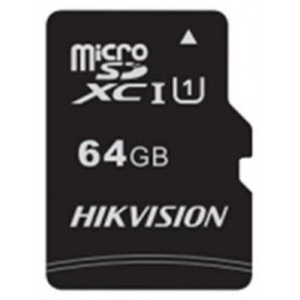 Флеш карта microSDXC 64Gb Class10 Hikvision HS-TF-C1(STD)/64G/Adapter + adapter