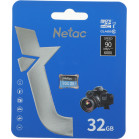 Флеш карта microSDHC 32GB Netac NT02P500STN-032G-S P500 w/o adapter