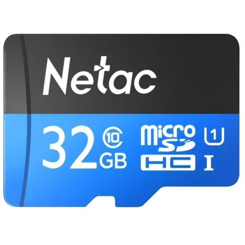 Флеш карта microSDHC 32GB Netac NT02P500STN-032G-S P500 w/o adapter Флеш карта microSDHC 32GB Netac NT02P500STN-032G-S P500 w/o adapter