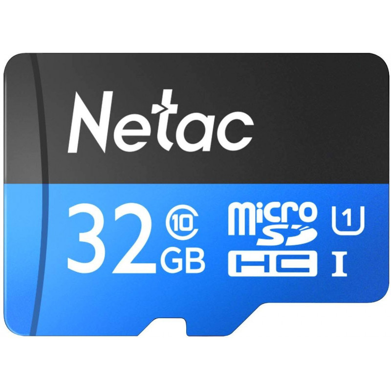 Флеш карта microSDHC 32GB Netac NT02P500STN-032G-R P500 + adapter Флеш карта microSDHC 32GB Netac NT02P500STN-032G-R P500 + adapter