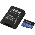 Флеш карта microSDHC 32GB Netac NT02P500STN-032G-R P500 + adapter