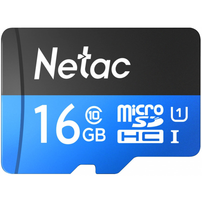 Флеш карта microSDHC 16GB Netac NT02P500STN-016G-R P500 + adapter Флеш карта microSDHC 16GB Netac NT02P500STN-016G-R P500 + adapter