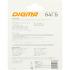 Флеш карта microSDXC 64GB Digma CARD30 V30 + adapter