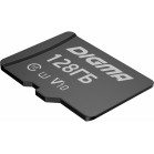 Флеш карта microSDXC 128GB Digma CARD10 V10 + adapter