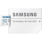 Флеш карта microSDXC 512GB Samsung MB-MC512KA EVO PLUS + adapter