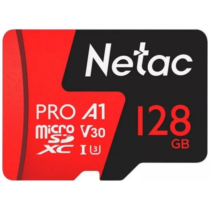 Флеш карта microSDXC 128GB Netac NT02P500PRO-128G-S P500 Extreme Pro A1 w/o adapter