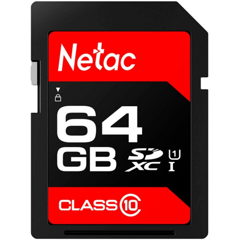 Флеш карта SDXC 64GB Netac NT02P600STN-064G-R P600 w/o adapter