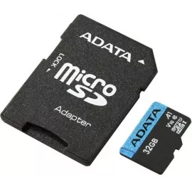 Флеш карта microSDXC 32GB A-Data AUSDH32GUICL10A1-RA1 Premier Pro + adapter