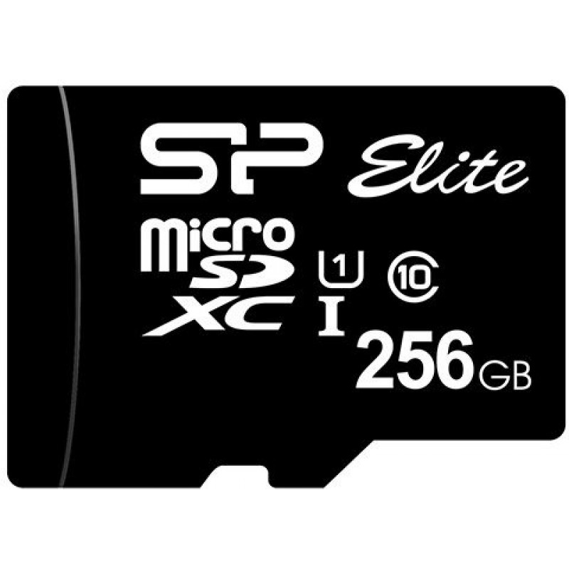 Флеш карта microSDXC 256GB Silicon Power SP256GBSTXBV1V20 Elite w/o adapter