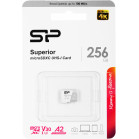 Флеш карта microSDXC 256GB Silicon Power SP256GBSTXDA2V20 Superior V30 A2 w/o adapter