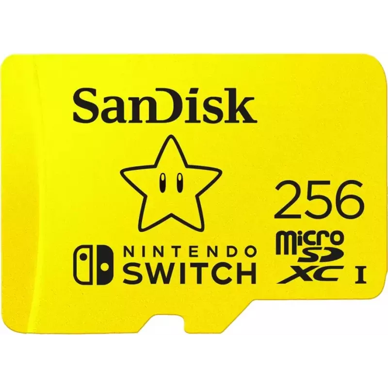 Флеш карта microSDXC 256GB Sandisk SDSQXAO-256G-GN3ZN Nintendo Switch w/o adapter