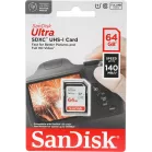 Флеш карта SDXC 64GB Sandisk SDSDUNB-064G-GN6IN Ultra