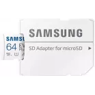 Флеш карта microSDXC 64GB Samsung MB-MC64SA EVO Plus + adapter