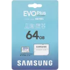 Флеш карта microSDXC 64GB Samsung MB-MC64SA EVO Plus + adapter