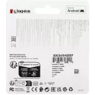 Флеш карта microSDXC 64GB Kingston SDCG4/64GBSP Canvas Go! Plus V30 A2 w/o adapter