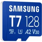Флеш карта microSDXC 128GB Samsung MB-MB128T T7 V30 A2 w/o adapter