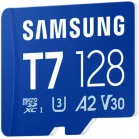 Флеш карта microSDXC 128GB Samsung MB-MB128T T7 V30 A2 w/o adapter