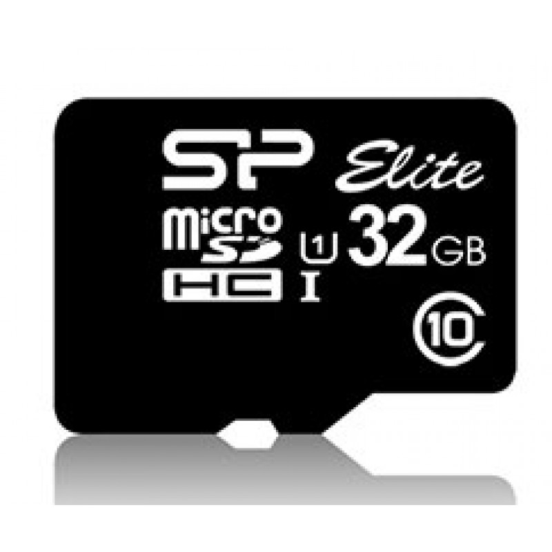 Флеш карта microSDHC 32GB Silicon Power SP032GBSTHBU1V10SP + adapter Флеш карта microSDHC 32GB Silicon Power SP032GBSTHBU1V10SP + adapter