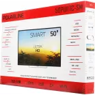 Телевизор LED PolarLine 50" 50PU11TC-SM черный 4K Ultra HD 60Hz DVB-T DVB-T2 DVB-C DVB-S2 USB WiFi Smart TV (RUS)