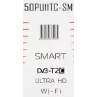 Телевизор LED PolarLine 50" 50PU11TC-SM черный 4K Ultra HD 60Hz DVB-T DVB-T2 DVB-C DVB-S2 USB WiFi Smart TV (RUS)