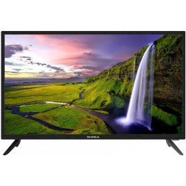 Телевизор LED Supra 40" STV-LC40ST0045F черный FULL HD 50Hz DVB-T DVB-T2 DVB-C WiFi Smart TV (RUS)