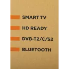 Телевизор LED SunWind 24" SUN-LED24XS310 Яндекс.ТВ черный HD 60Hz DVB-T DVB-T2 DVB-C DVB-S DVB-S2 USB WiFi Smart TV